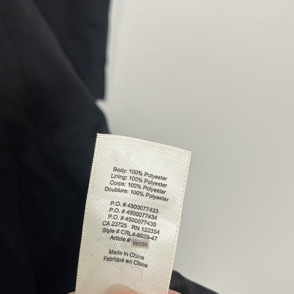 Aritzia Wilfred Aubagne Wrap Midi Dress Black Size 2 - Picture 5 of 6